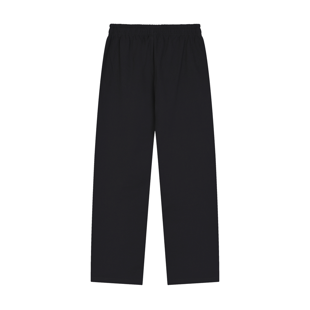 Members Only Straight-Leg Sweatpants (Black)