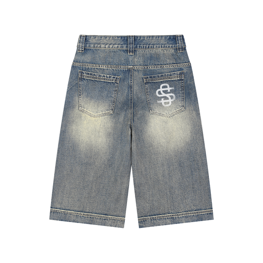 Vintage Wash Baggy Jorts