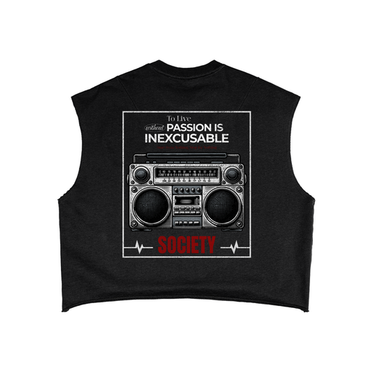 French Terry Boxy Tank Top