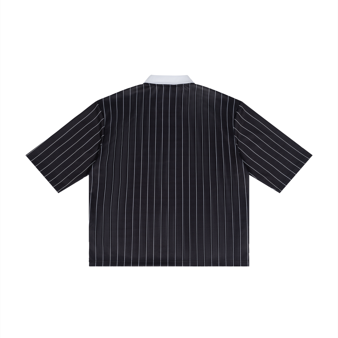 Retro Pinstripe Collared Football Jersey