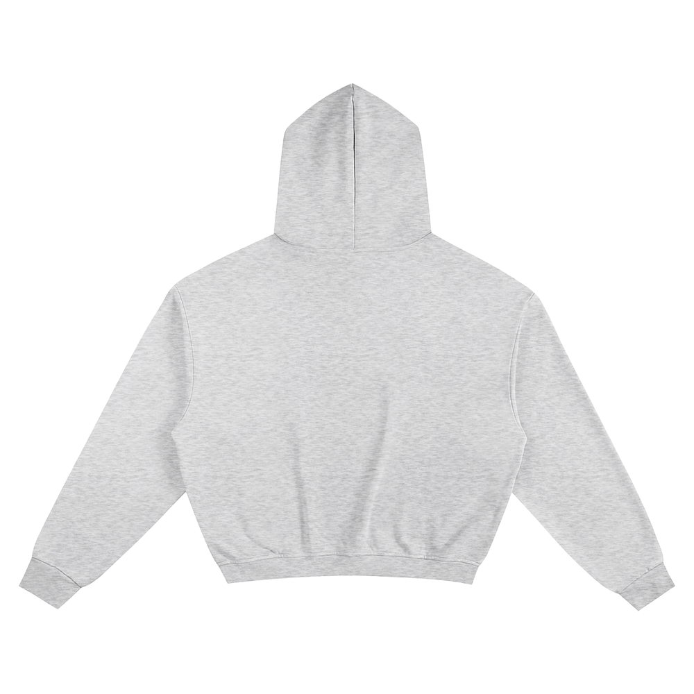 Members Only Cropped Hoodie (Grey)