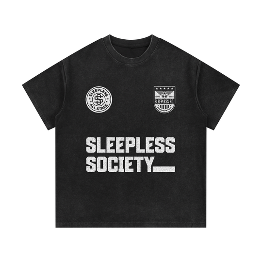 Vintage Washed Waffle Knit T-Shirt