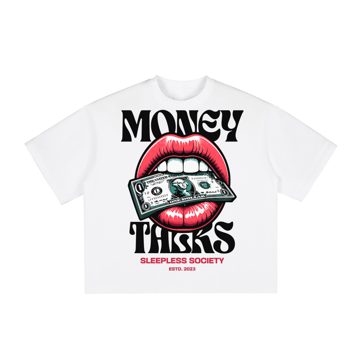 Money Talks Boxy T-Shirt