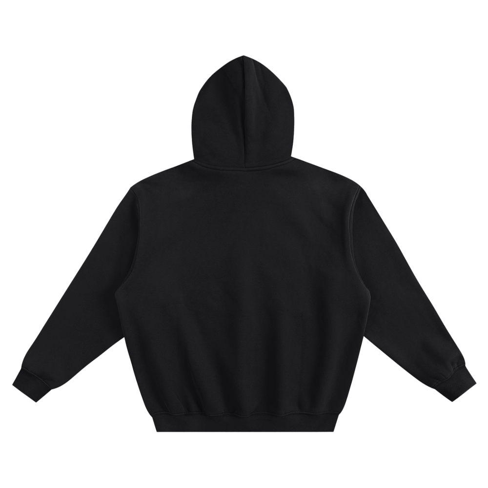 Signature Fleeced Boxy Hoodie